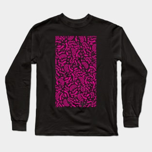 Pink Pattern Long Sleeve T-Shirt